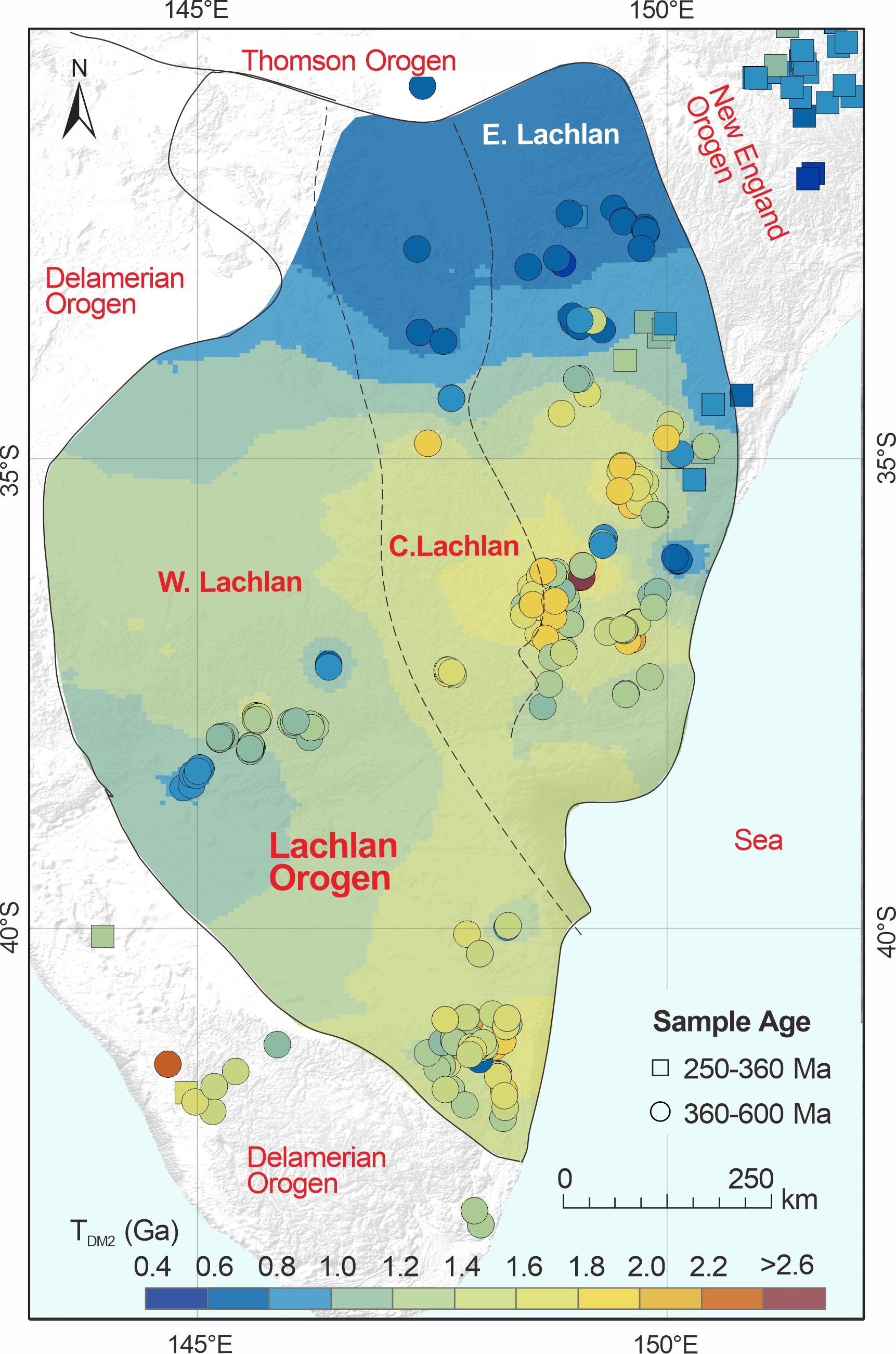  TDM Map of Lacklan